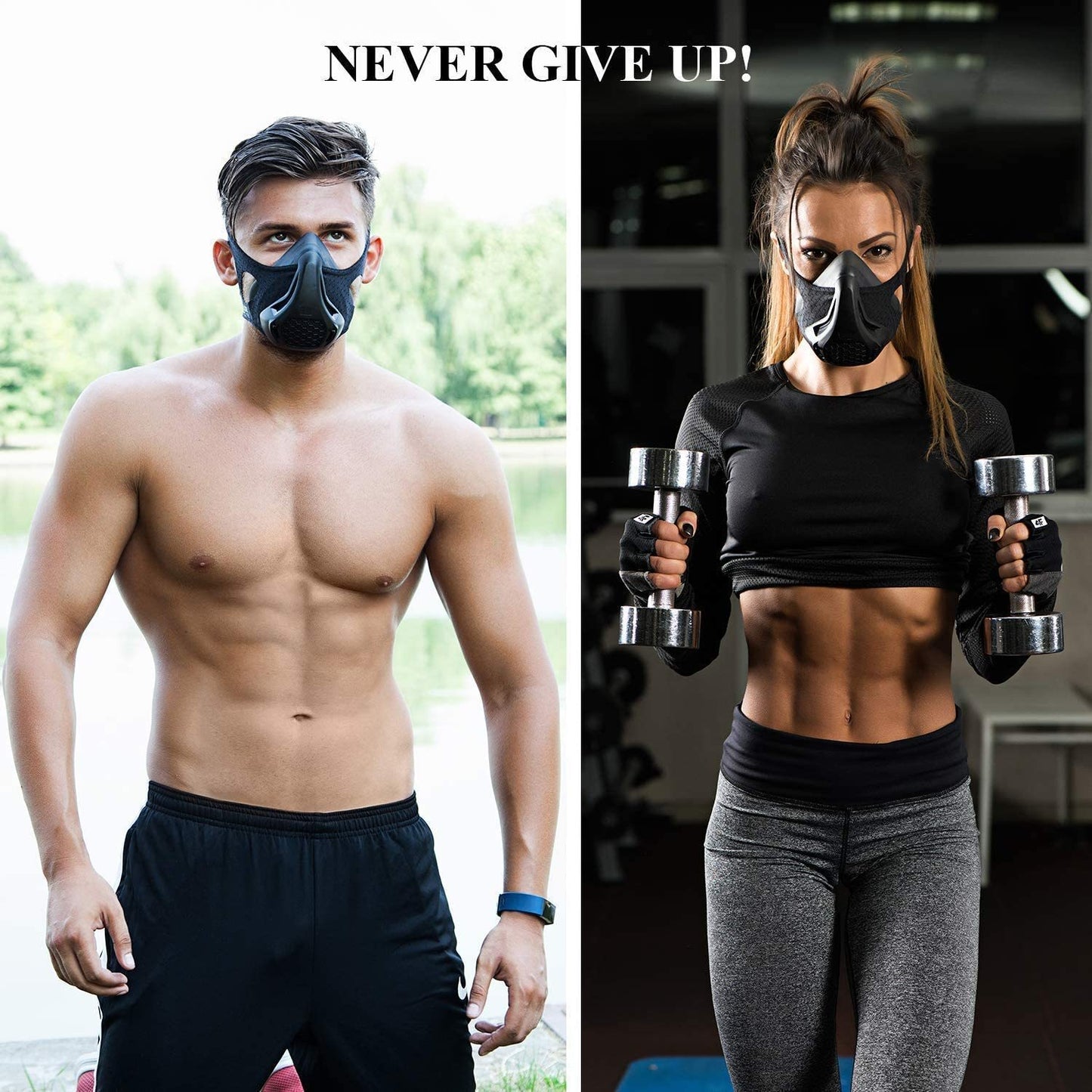 Elevation Resistance Training Cardio Workout Sports Mask