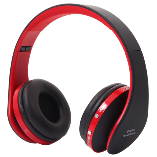 Red/Black V3.0 EDR Wireless Stereo Sports Bluetooth Headphone with Mic