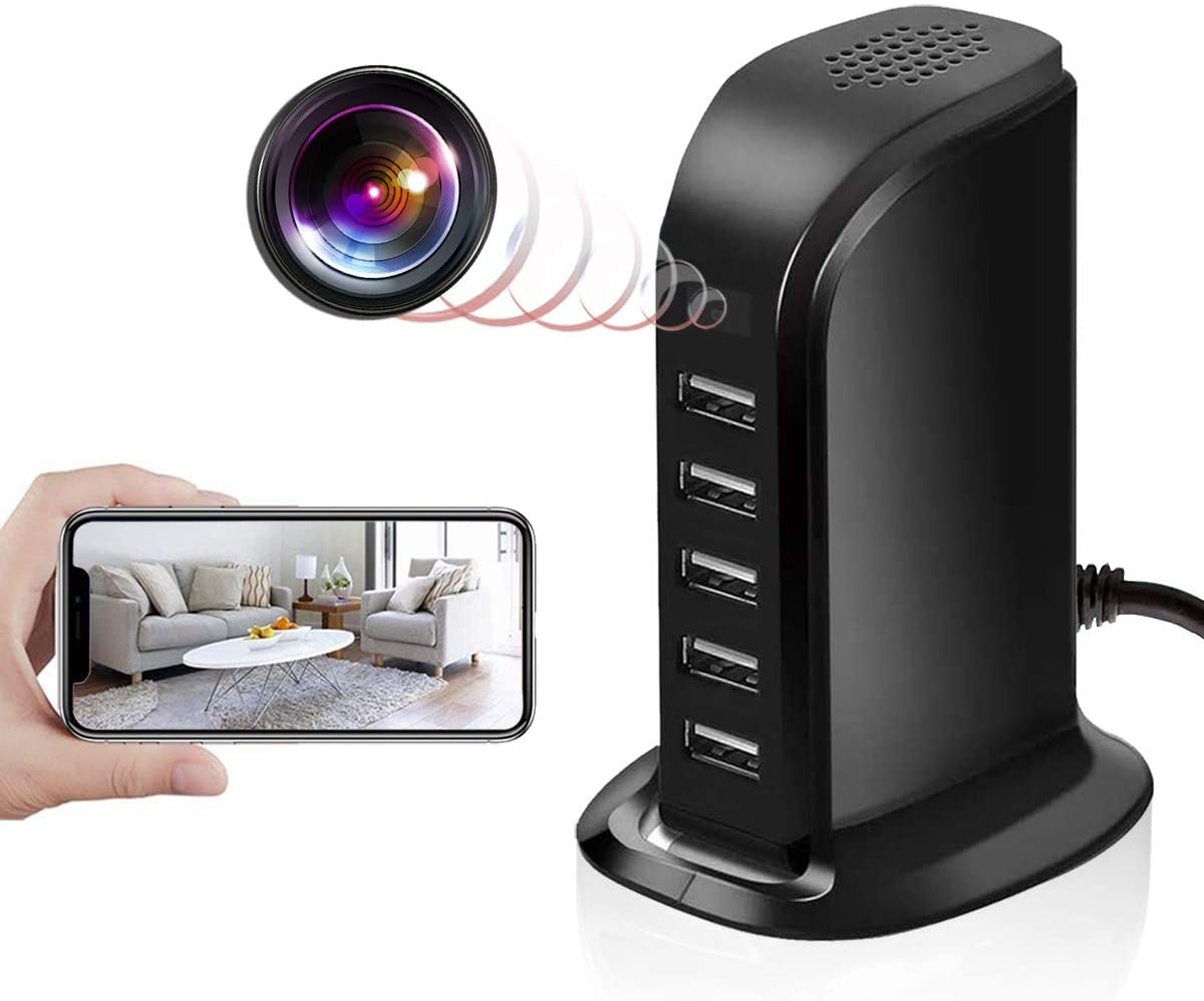 P12 USB Adapter Smart Charger WIFI Camera Nanny Camera