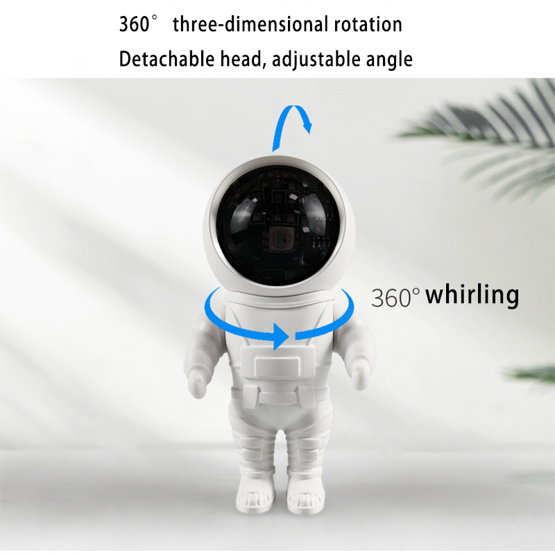 Rechargeable Astronaut LED Sunset Projection Lamp with Base