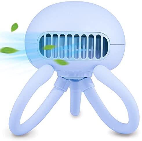 Stroller Fan Bladeless Portable Fan Flexible Tripod Leafless Fan