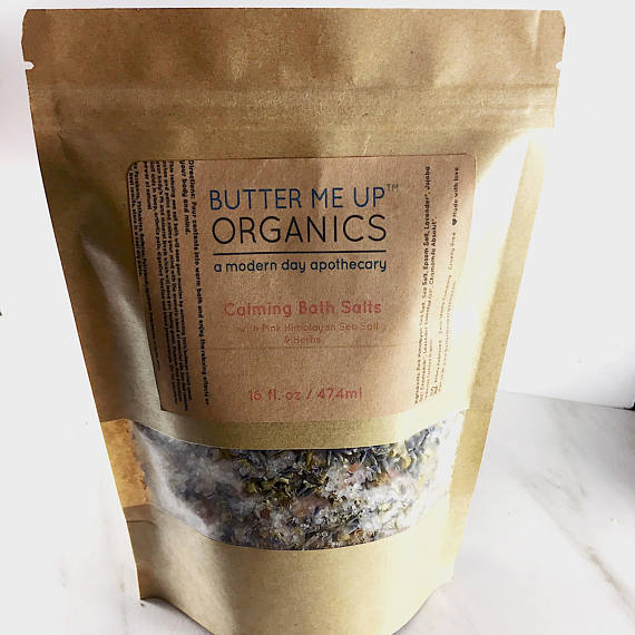 Calming Bath Salts / Detox / Relaxation / Lavender