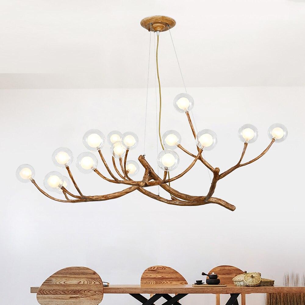 Nordic LED Branch Chandelier Lights Living room Lamps Modern Molecular